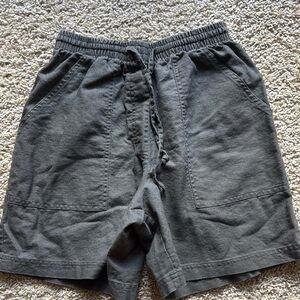 Dress barn  Gray linen Casual Shorts size 8